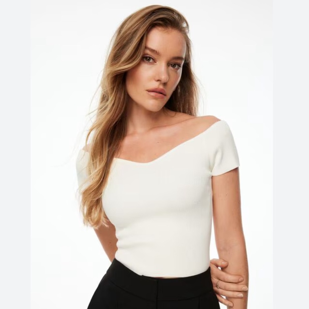 Dynamite Off Shoulder Short Sleeve top